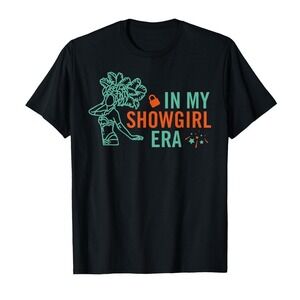 NWT "In My Showgirl Era" Graphic Tee Black T-Shirt Kids Small & Medium